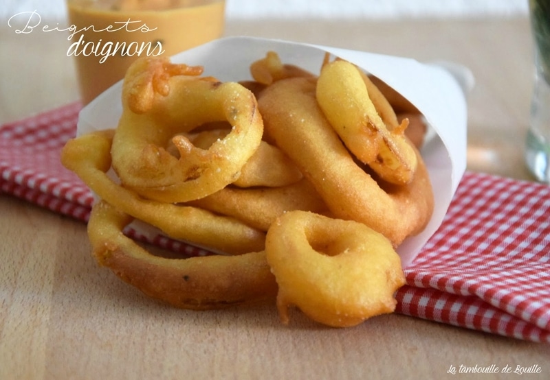 Recette Beignets d'oignons (onion rings) (facile, rapide)